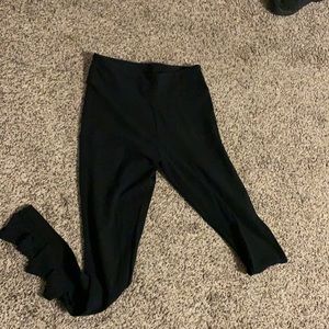 Victoria’s Sport Long lace up bottom leggings